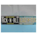 Hard Rock Vanity Plate & New Mexico License See