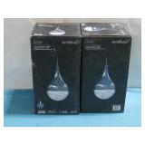 NIB 2-Artika Glitzer 1-Light LED Pendant Lights
