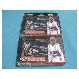 (2) 2000 NASCAR Collectible Tin W/ 3 Playing Cards