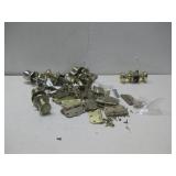 Assorted Door Knobs, Hinges, & Hardware
