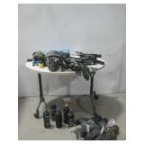 Assorted Paint Ball Equipment, Face Shields, See