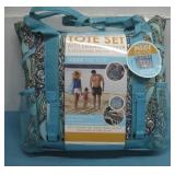 NWT Steve Elliot 3-1 Tote Set W/Lounge Cover