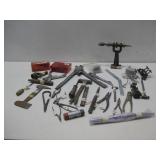 Assorted Tools, Conduit Crimping Tool & More See