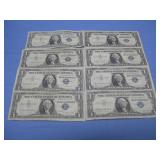 1957A Silver Certificates Blue Seal Notes