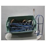 Assorted Equestrian Tack Items & Metal Saddle See