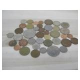 (40) Foreign Coins