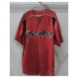 Isotopes Baseball Jersey Sz XL