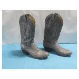 Panhandle Slim Genuine Ostrich Western Boots Sz 9D