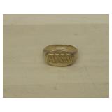 9K LGB Alpha Chi Omega Sorority Ring Hallmarked