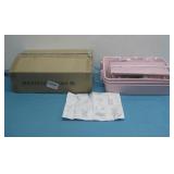 NIOP Pink Rolling Utility Cart