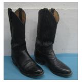 Lucchese 2000 Leather Cow Boy Boots Sz 9D See Info