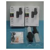 Two NIOB Feit Portable Wall Sconces Sets
