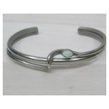 Silvertone Cuff Bracelet