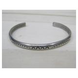 Silverton N/A Style Stamped Cuff Bracelet