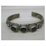 Mixed Metal W/Stone Bracelet See Info