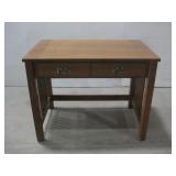 Wood Studio Computer Desk W/ Sliding Keyboard See