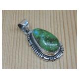Antionette Mart Navajo S.S Sonoran Gold Pendant