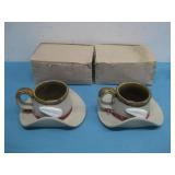 Two New Muddy Waters Cowboy Hats Coffee Mugs