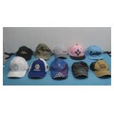 (10) Assorted Baseball Caps See Info