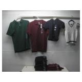 Various IZOD Polo Shirts & GAP Sweater Vest See