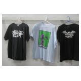 3 Shirts, 2 Band Tees Chronic Drought See Info
