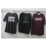 3 Shirts, Dean Ambrose, Turf Burner & Superradical