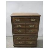 Vtg Lea Five Drawer Dresser 36' x 18' x 48' See