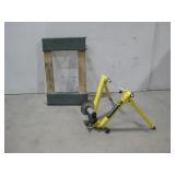 CycleOps Bicycle Trainer & Wooden Furniture See