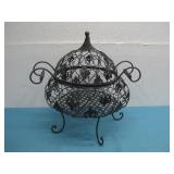 Metal Decorative Basket 17' x 16' x 14'