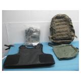 Safe Life Defense Body Armor Vest,Digital Camo Bag