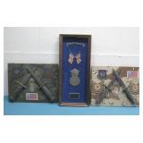 Vietnam Era Bayonets, USAF Award Shadow Box See