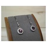 Silvertone Dangle Earrings