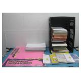 Assorted Copy Paper, Poster Boards, Scrapbook See