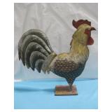 Metal Rooster Decor 24.5' x 24.5'