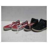 DC & Vans Shoes Sz 7.5 & 8.5 See Info