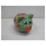 Talavera Pottery Piggy Bank 5' Tall