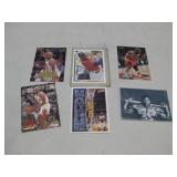 Six Sports Cards Michael Jordan MLB Baseball See
