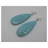 S.S N/A Large Turquiose Earrings