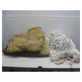 Two Canvas Covers W/ Rope See Info