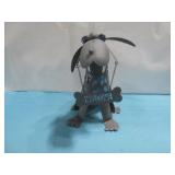 Metal Dog W/ Welcome Sign Outdoor Decor See Info