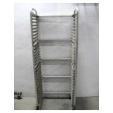 Rolling Pan Rack 28.5' x 18' x 72.5'