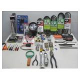 Assorted NIP Automotive Belts, Hand Tools & More