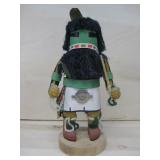 Vtg Wood Carved & Painted Kachina 9.5' See Info