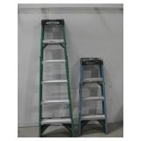 Two Werner Ladders 6' & 4'