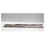 Two Leather Ammo Belts