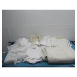 Assorted Lace, Crochet Pieces & Linens See Info