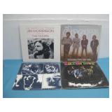 (4) Vtg Vinyl Records, Jimi Hendrix, The Doors See