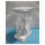 Decorative Plaster Elephant Side Table See Info