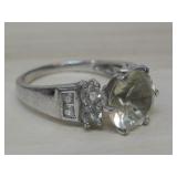 Sterling Silver Ring 3.5g T.W.