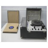 Vtg Califone Model 1035AV Record Player See Info